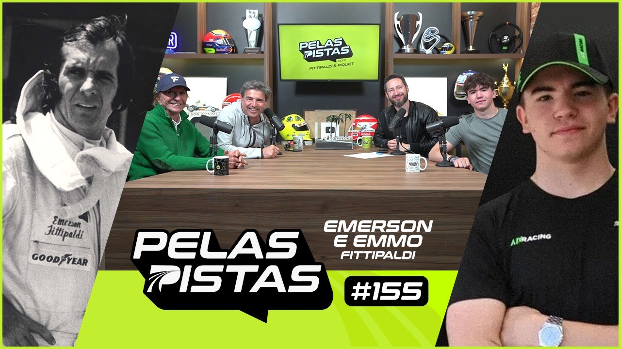 Emerson Fittipaldi e Emmo Fittipaldi no Pelas Pistas &mdash; Especial Dia dos Pais #PelasPistasPodcast
