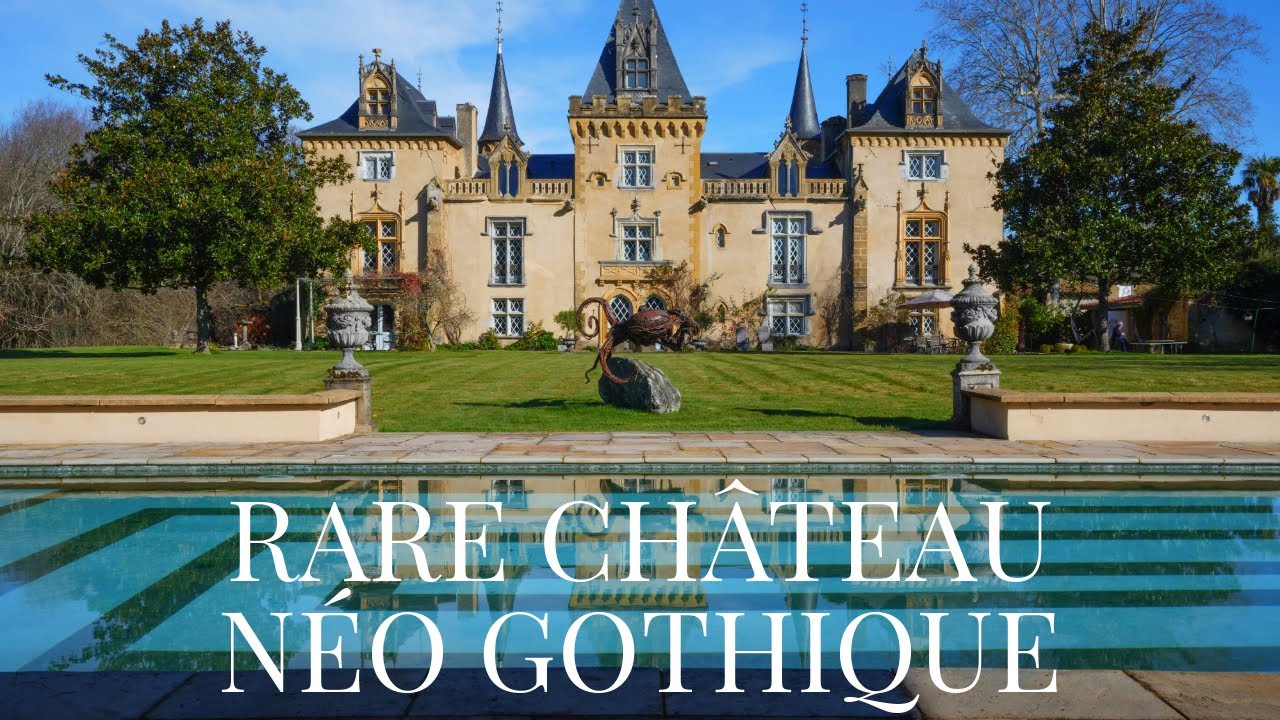 RARE CHÂTEAU NEO-GOTHIQUE