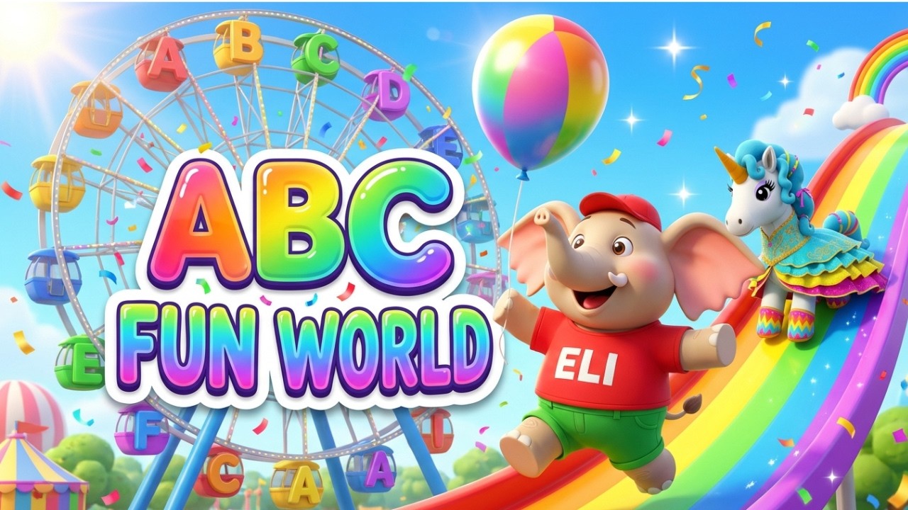 ABC Fun World | Learn Alphabet A to Z for Kids | ABC Spotlight