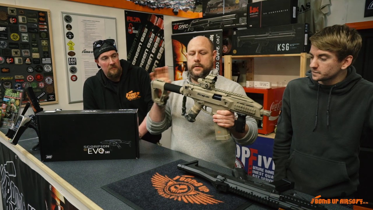 ASG Scorpion Evo 3 Overview - Bomb Up Airsoft Ltd