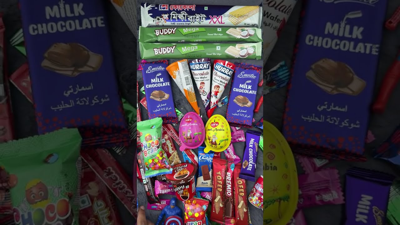 satisfying video with candy asmr