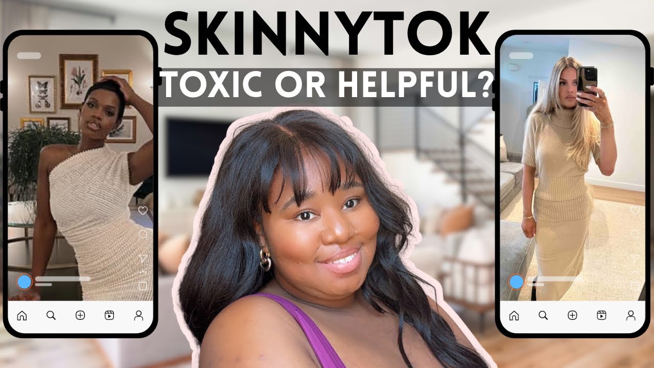 Ugly Because I'm Fat? Reacting to SkinnyTok | Helpful or Fat Phobic ? | FT Toni Fine Fit & Minazalie
