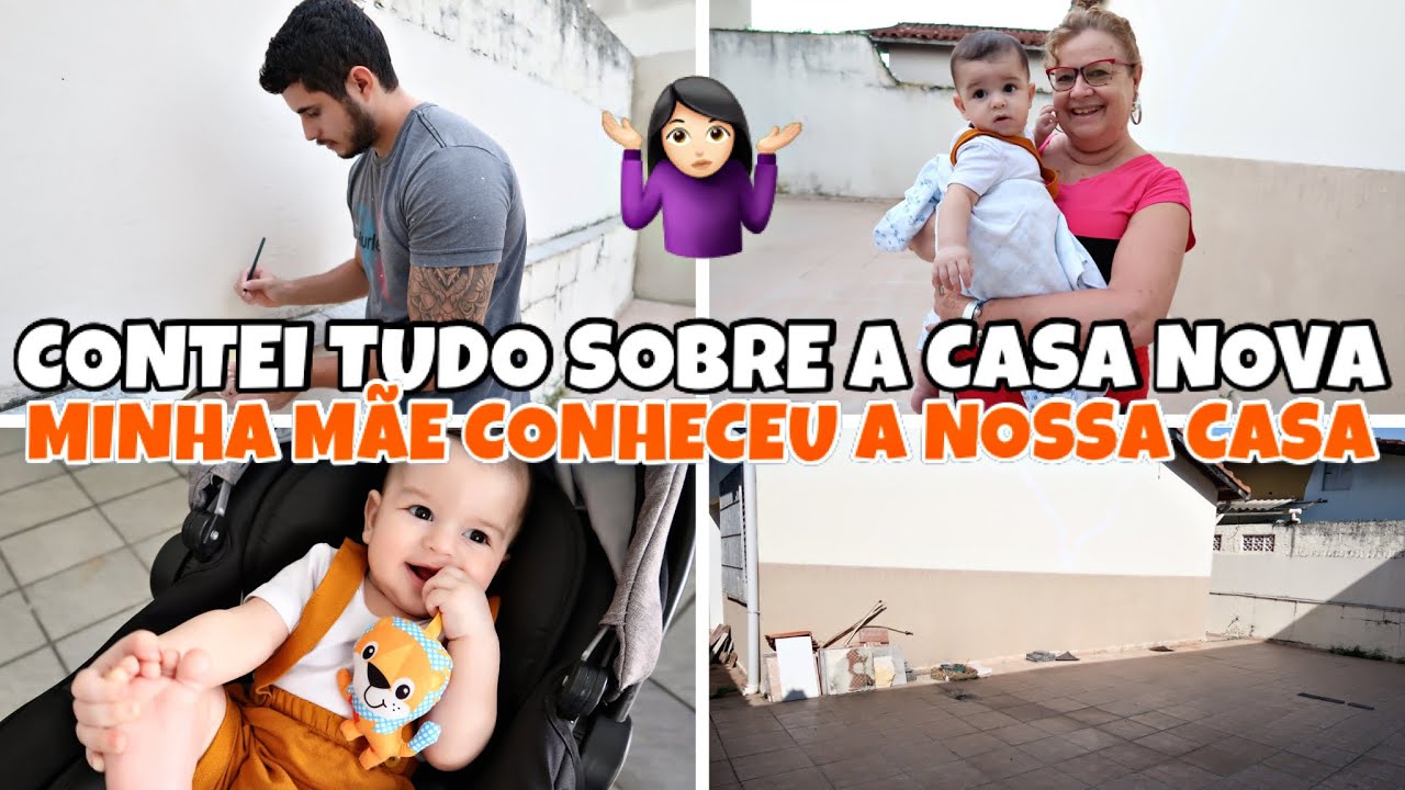 CONTEI TUDO SOBRE A CASA NOVA, REA&Ccedil;&Atilde;O DA MINHA M&Atilde;E CONHECENDO A NOSSA CASA 🤷🏻&zwj;♀️💜