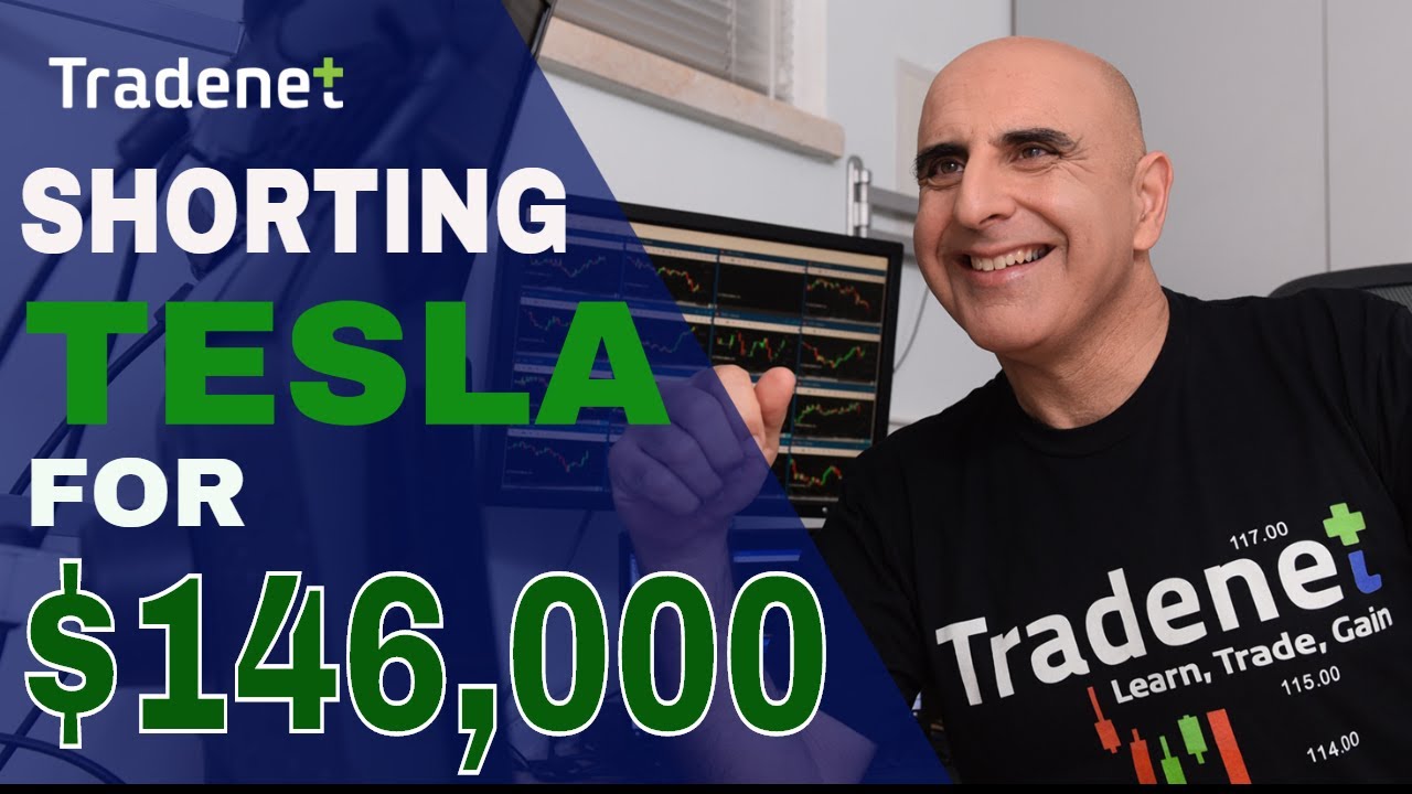 Live Trading TESLA for $146,000 - Short!