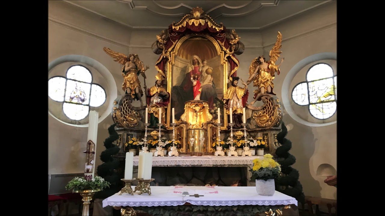 Saulburg SR Expositurkirche Mariä Schnee Glocken 3 2 und Vollgeläut