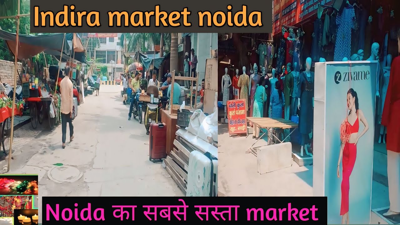 Indira market noida | Sabse sasta market | Saurabh Verma Vlogs |