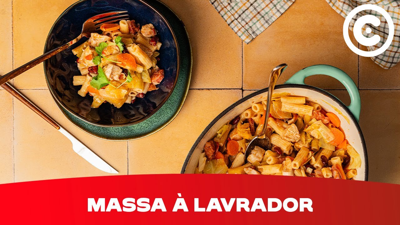 Massa &agrave; Lavrador: Receita simples e deliciosa