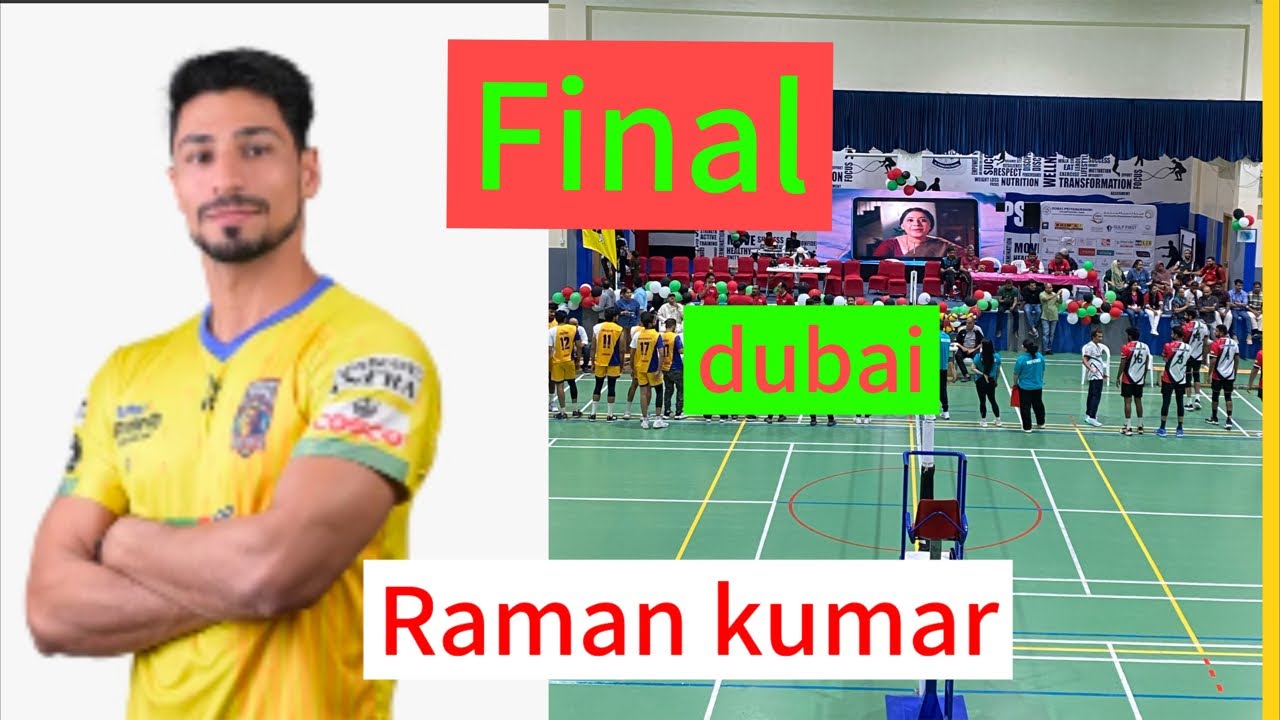 Final- india( BRiGHT steel) Vs Madina( uae) Raman kumar, dubai🇦🇪2000aed.