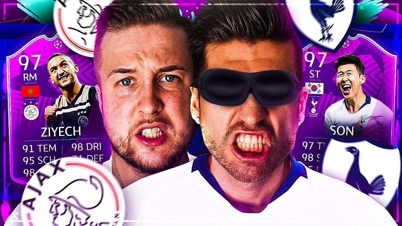 Wer darf Tottenham VS Ajax NICHT SCHAUEN 😱🔥 Champions League BLIND DRAFT BATTLE FIFA 19 !!