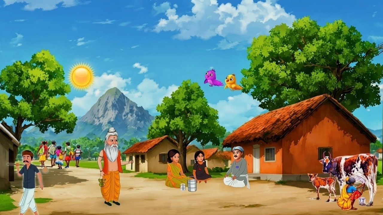 धरती का बेटा किसान हिंदी कहानी | Moral Story In Hindi | Hindi Kanhaiya | Moral Cartoon | 