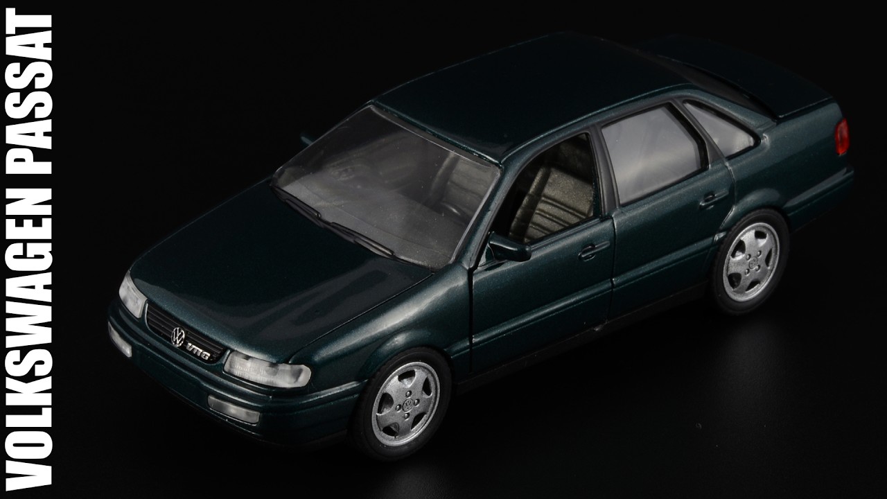 Volkswagen Passat VR6 B4 1993 • Schabak • Масштабные модели автомобилей нашего двора 1:43