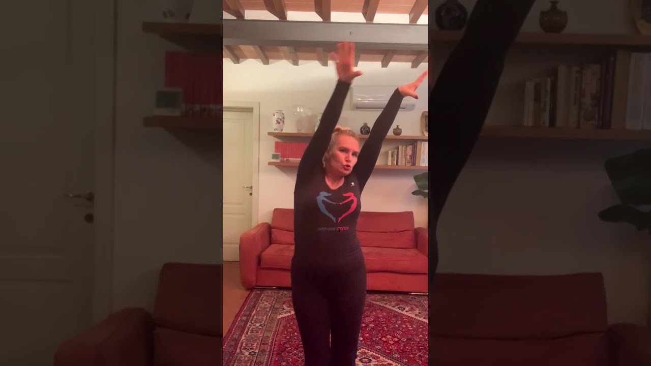 Lezione di Aerobica Tribale Dance .