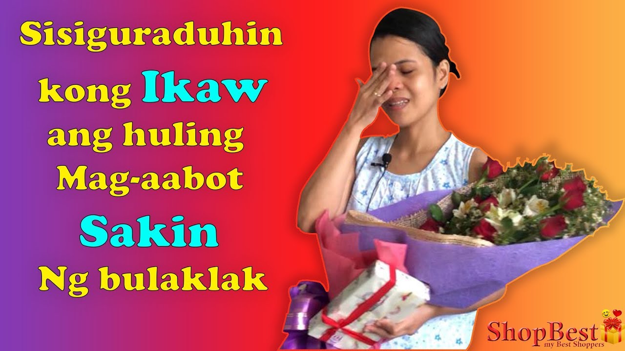 Sisiguraduhin kong Ikaw ang huling Mag-aabot Sakin Ng bulaklak