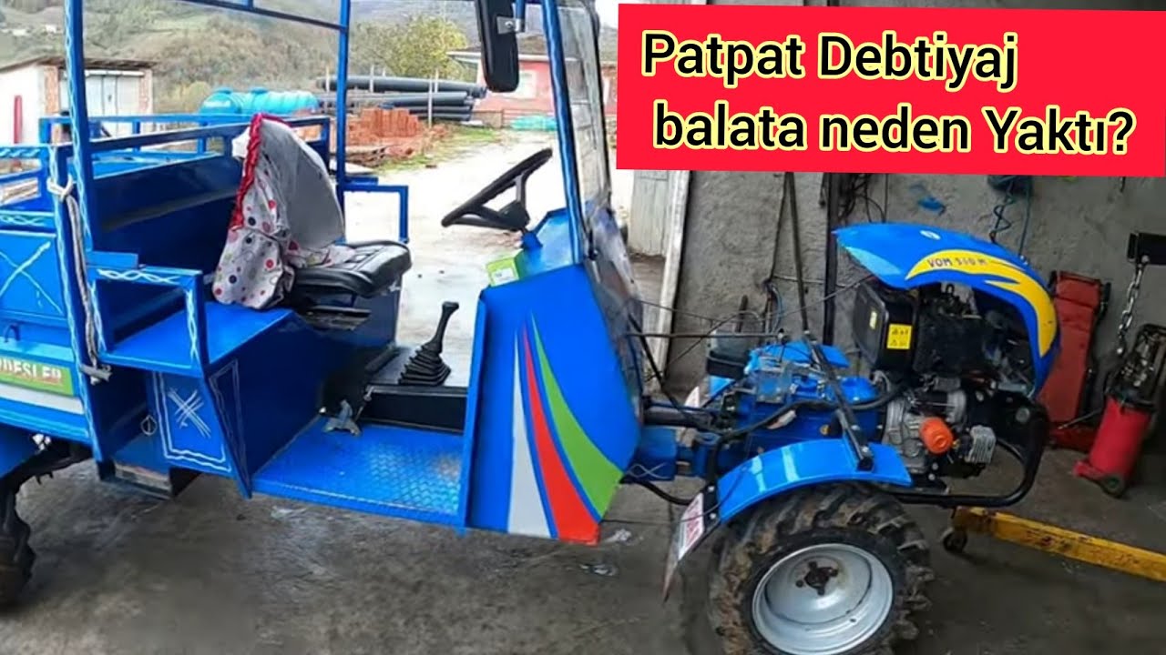 Emirsan Vom 510 Patpat Balatayı Neden Yaktı / Why Emirsan Vom 510 Tractor Brake Lining Burned
