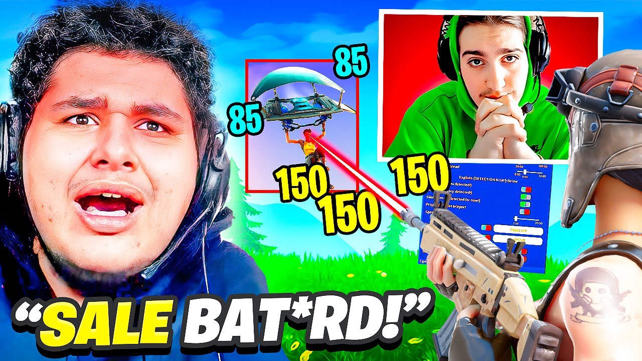 j'ai rencontré un CHEATER sur Fortnite... il m'arnaque
