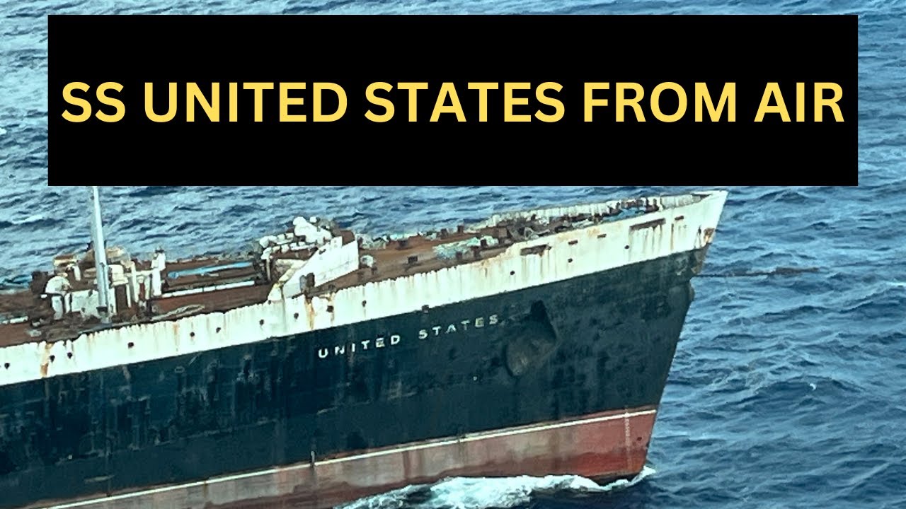 SS United States from Above