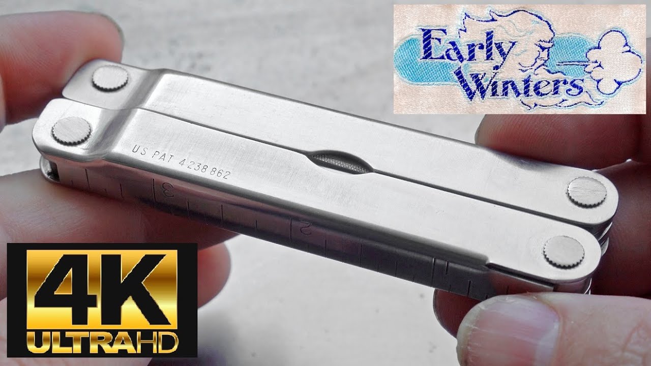 Видеообзор — карманный сундук с инструментами 1984 года Early Winters *4K Ultra HD* First Leather...