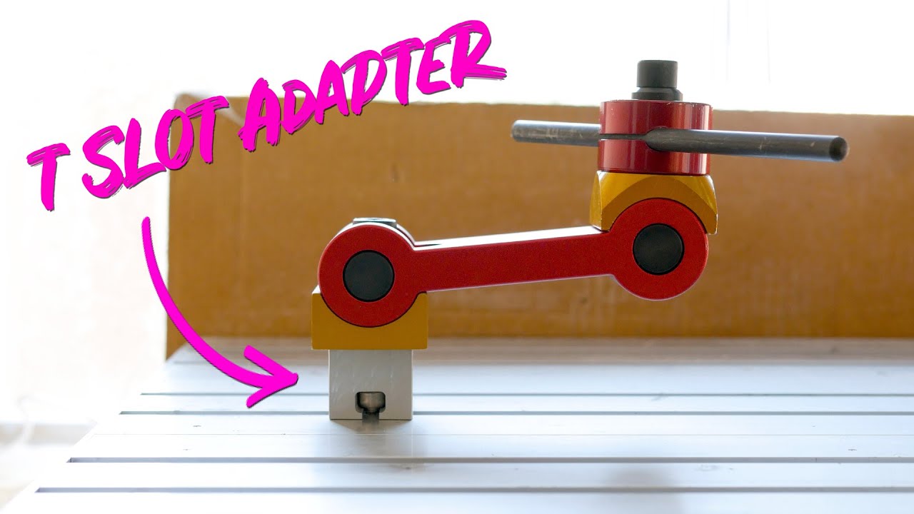 Custom Adapter for using BIG workholding on a small CNC