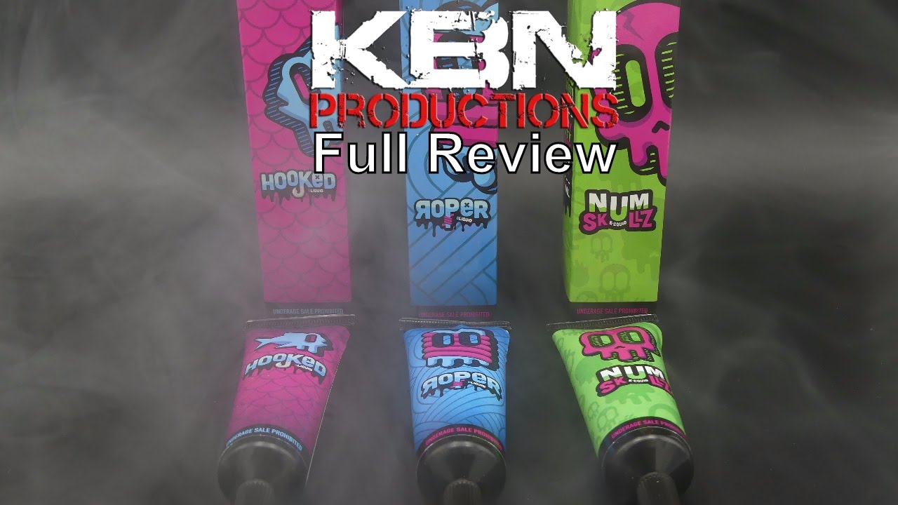 KBN PRoductions | Taffy Man | Eliquid | Num Skullz | Hooked | Ropper | Full Review