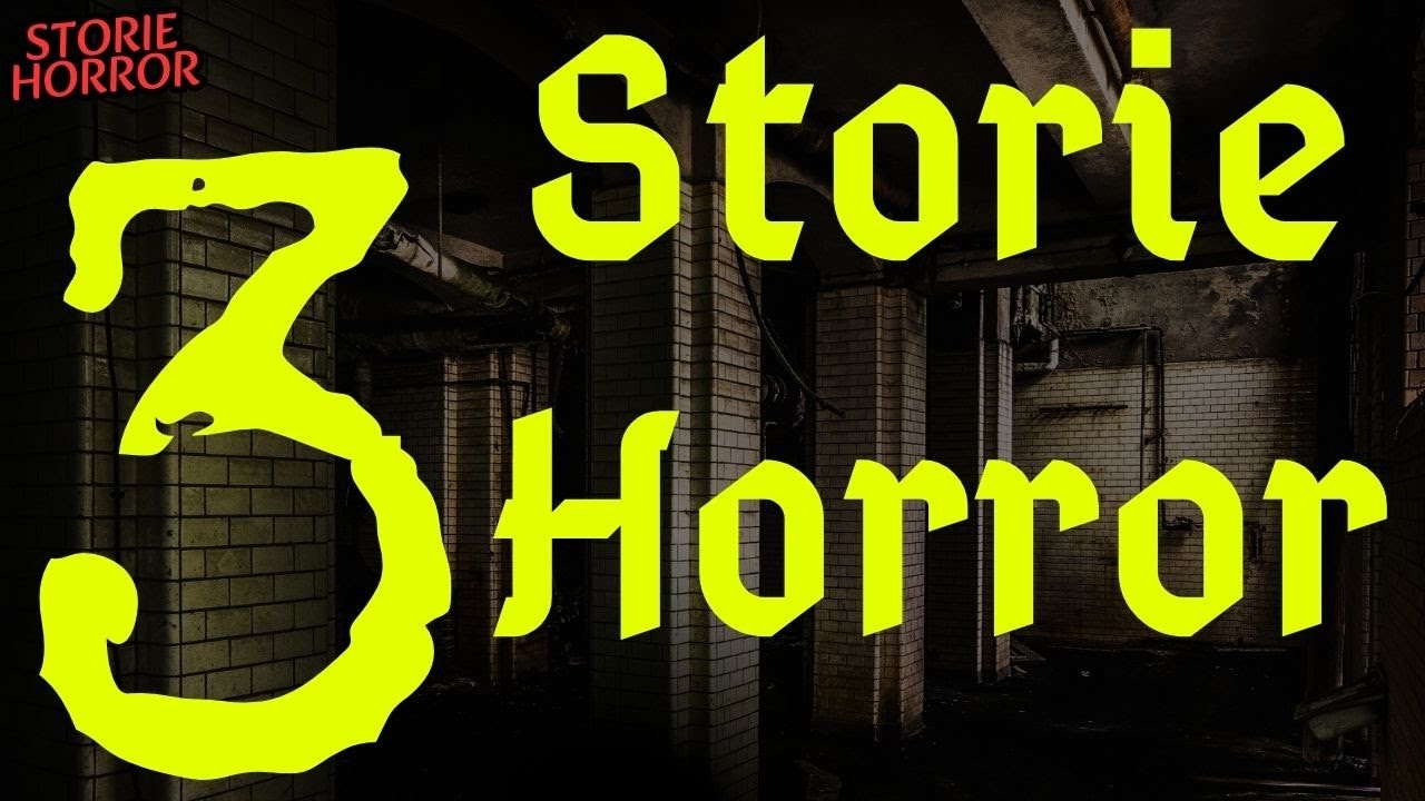 3 STORIE HORROR #storiehorror #horrorstory