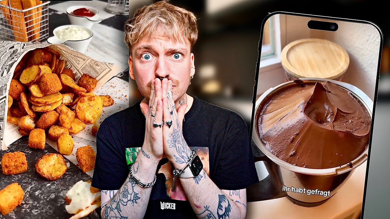 Eine Woche nur TikTok Rezepte Essen 😭