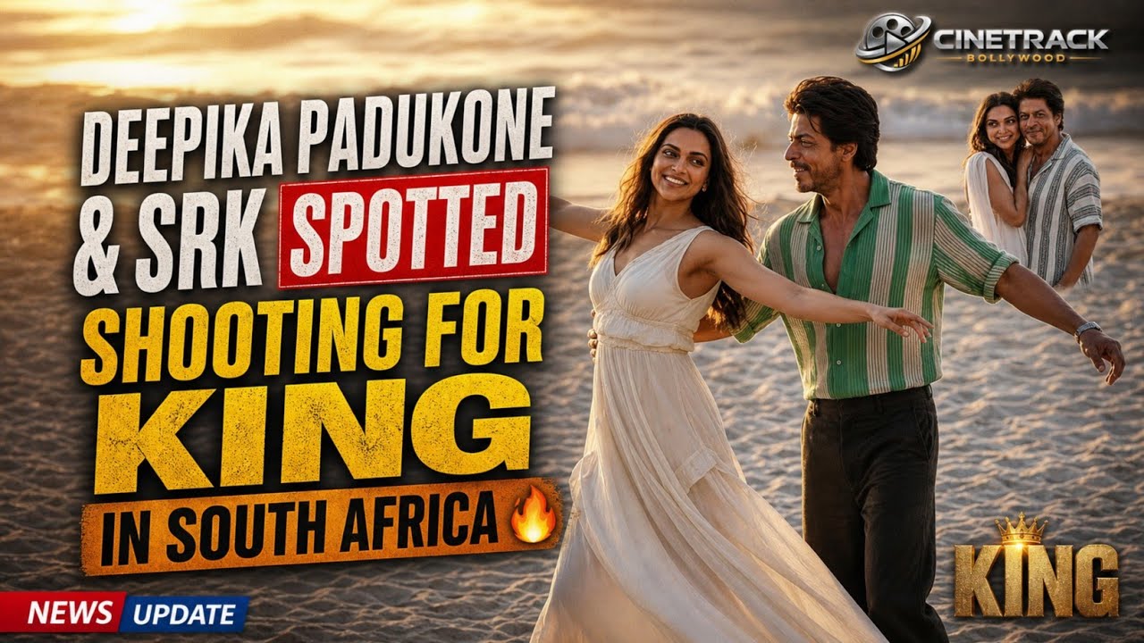 Deepika Padukone & SRK Spotted Shooting for KING in South Africa 2026 || CineTrack Bollywood