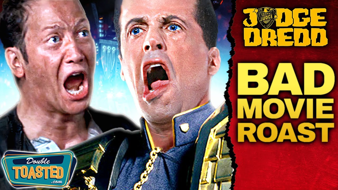 JUDGE DREDD BAD MOVIE REVIEW | Double Toasted