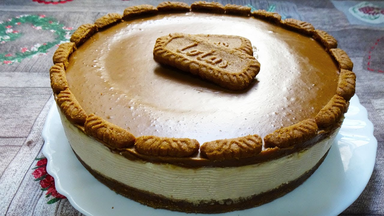 TARTA LOTUS BISCOFF | RECETA FÁCIL SIN HORNO
