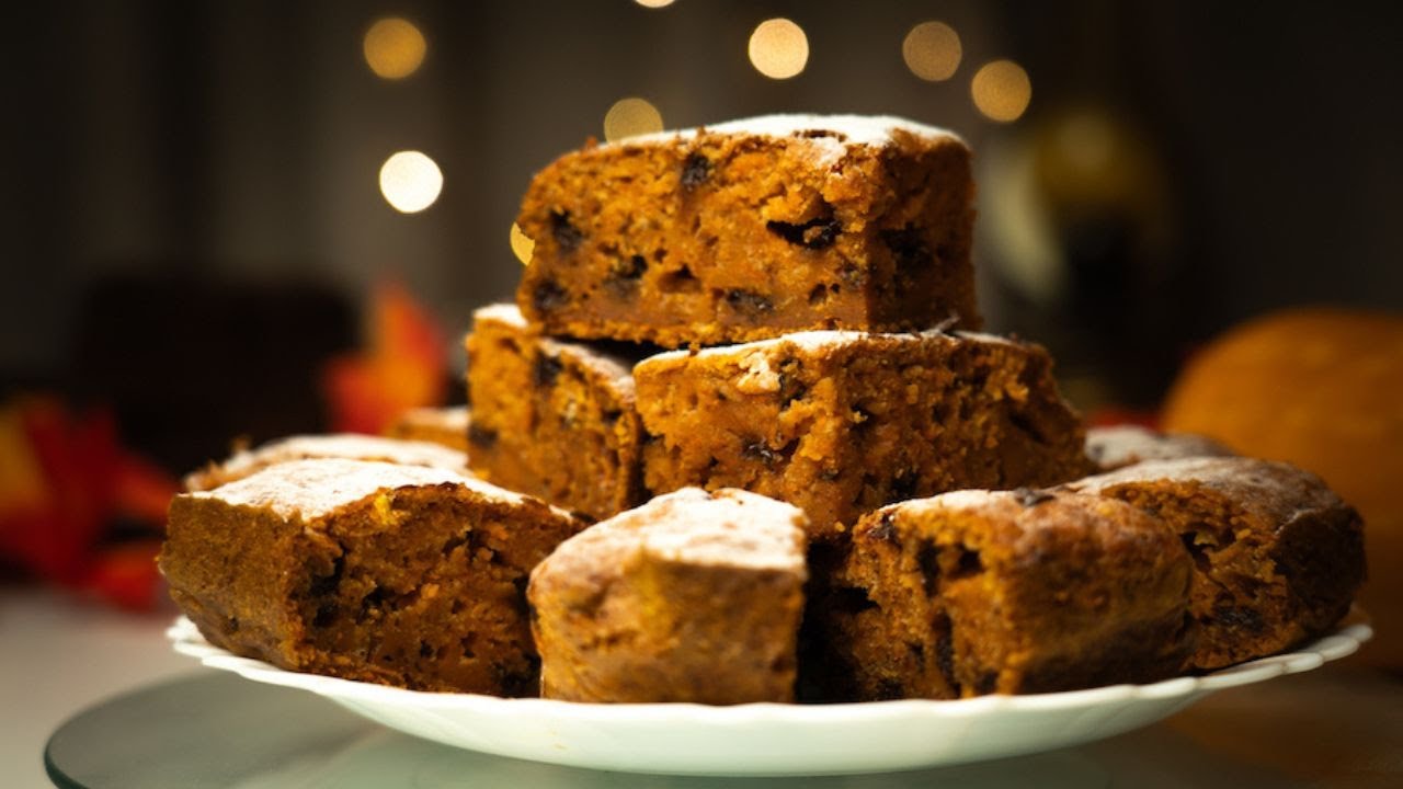 Simple pumpkin cake recipe, easy and very delicious
