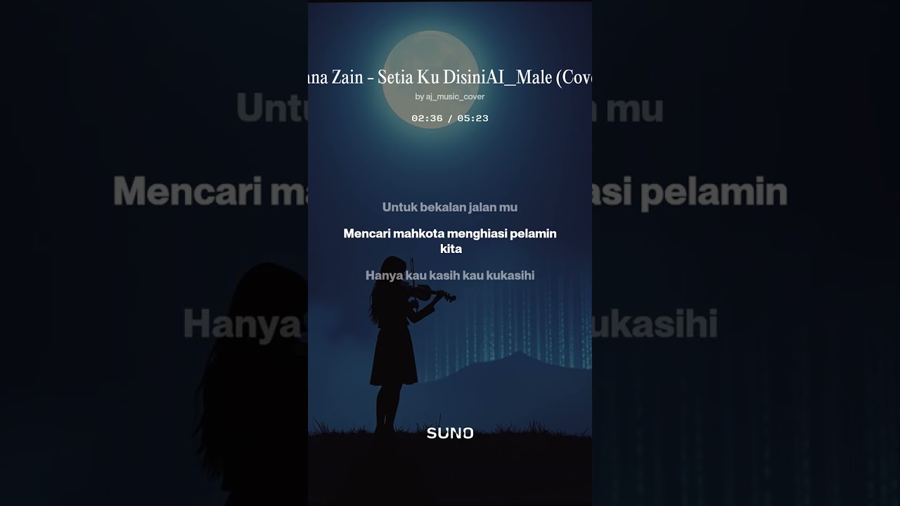 Ziana Zain Setia Ku Disini AI Male Cover