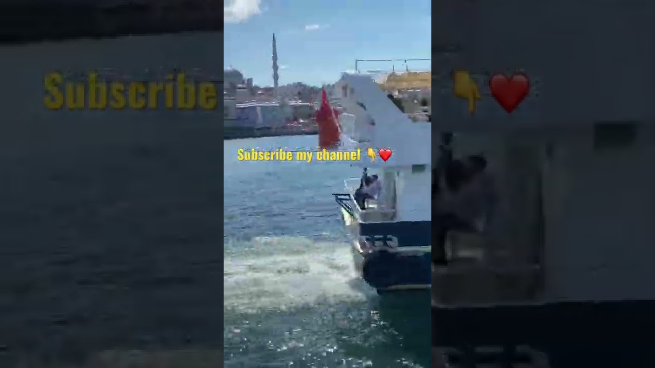 Beautiful sea view of Istanbul turkey | having fun time🤗
