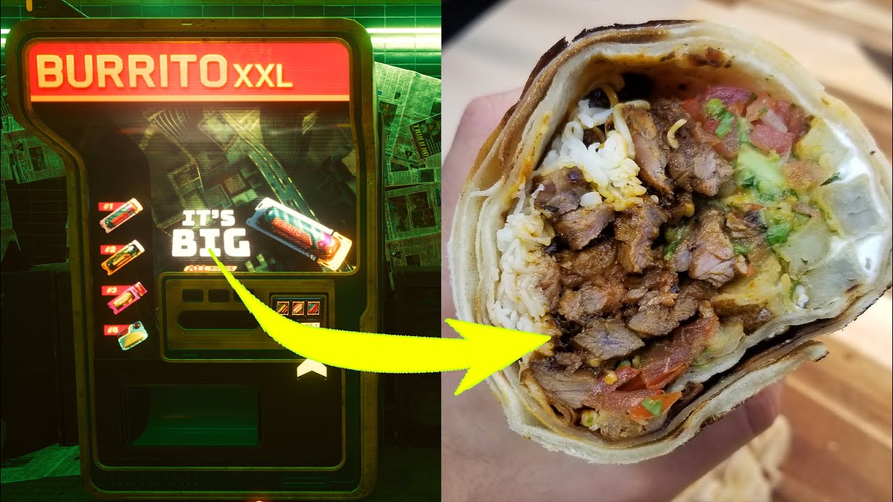 THE BEST California Burrito is from Cyberpunk2077