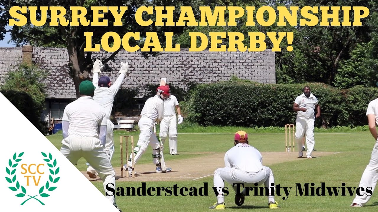 LOCAL DERBY CRICKET: Sanderstead CC vs Trinity Midwhitgiftians CC - Surrey Championship DIV3 2nd XI