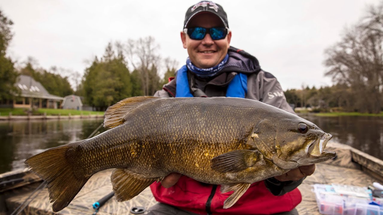 Giant Smallmouth Bass in a Tiny River - Go Angling E2