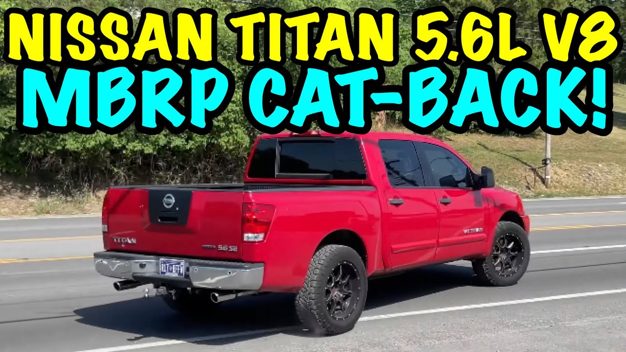 2010 Nissan Titan 5.6L V8 w/ MBRP CAT-BACK EXHAUST!