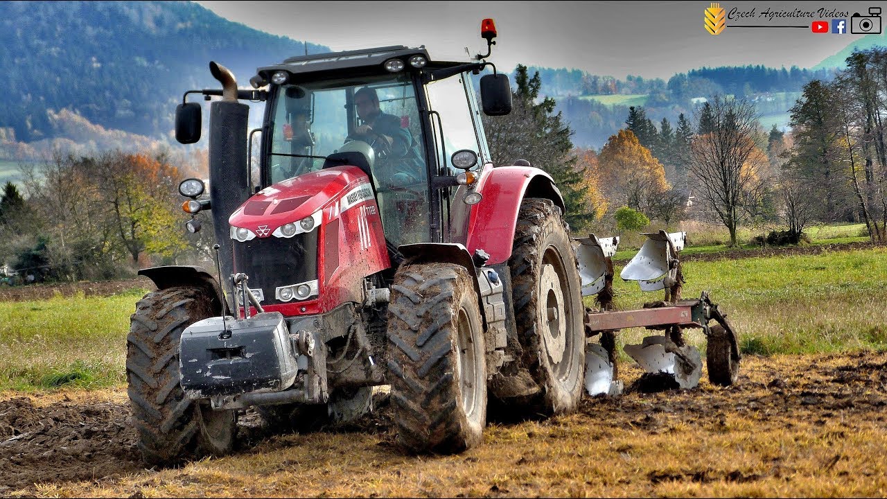 Orba 2019 // Ploughing // Orka // Massey Ferguson 7722 // Frýdlantská zemědělská a.s. //