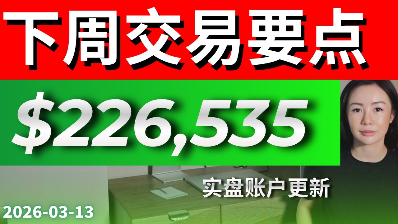 美股分析：刷到老李玩钱晒账户 我也晒个20万实盘 今年1月到3月 变成多少了