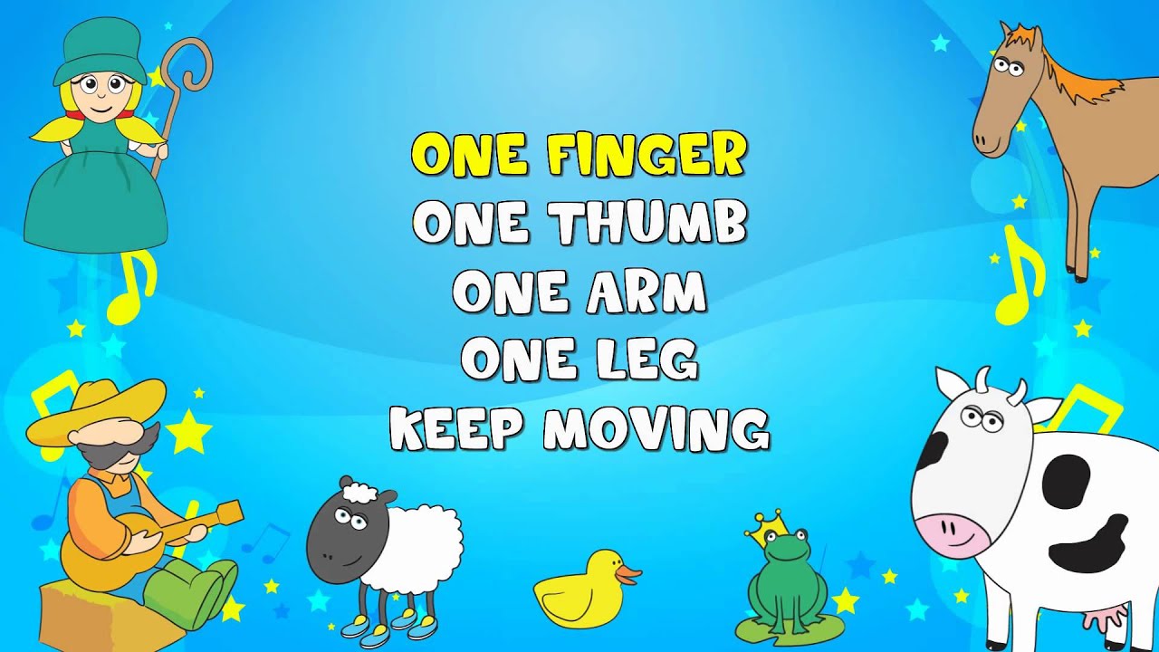 Peepsqueaks Sing-A-Long One Finger, One Thumb