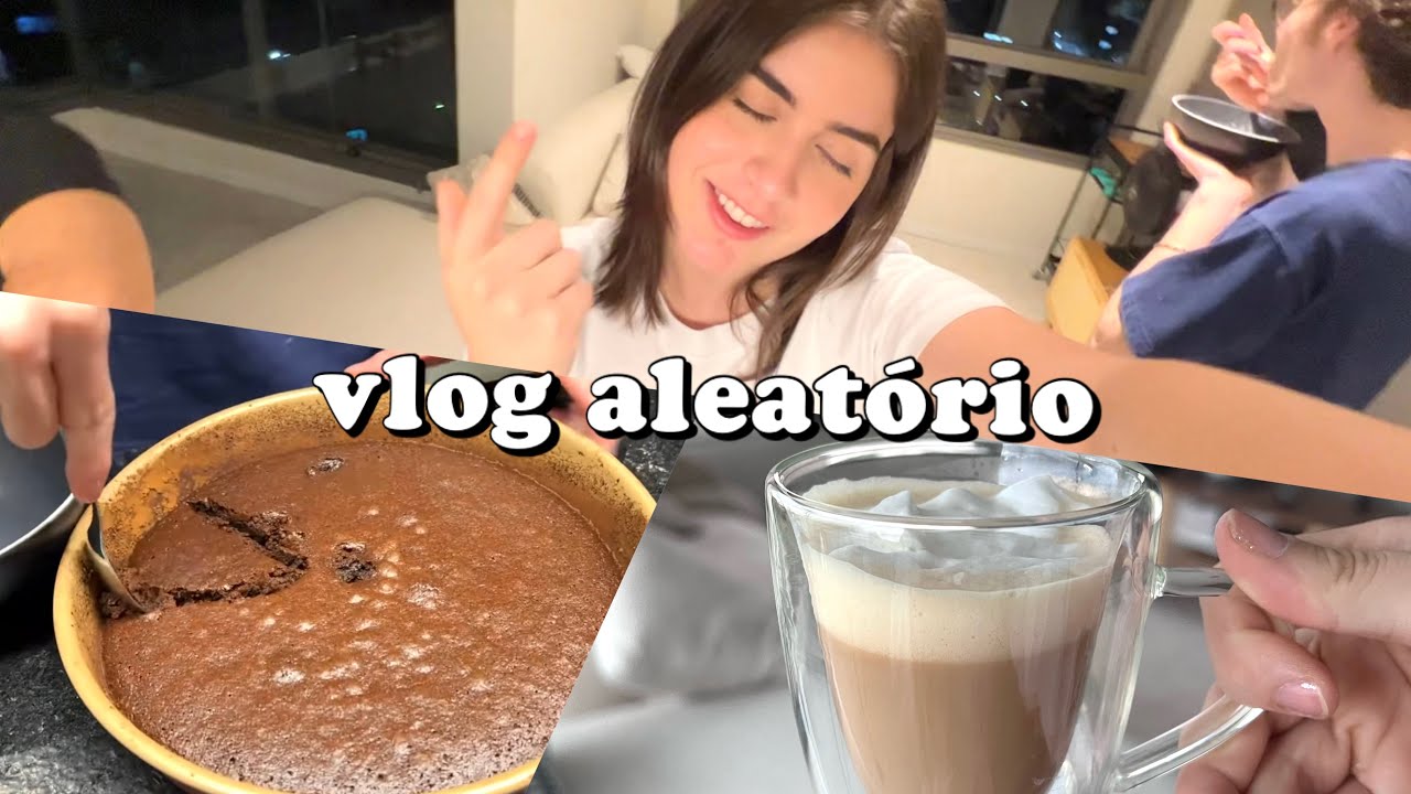 VLOG: café da Emma, brownie & jogos