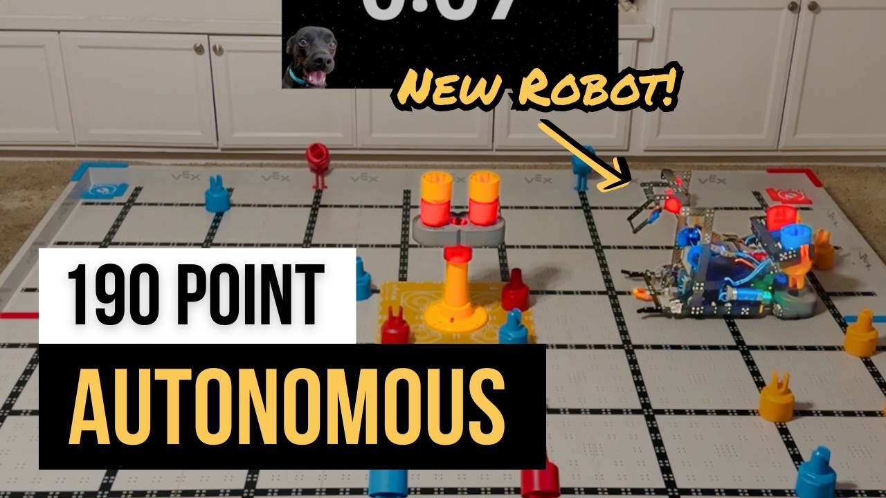 190 POINT AUTONOMOUS HIGH SCORE | VEX IQ Mix & Match