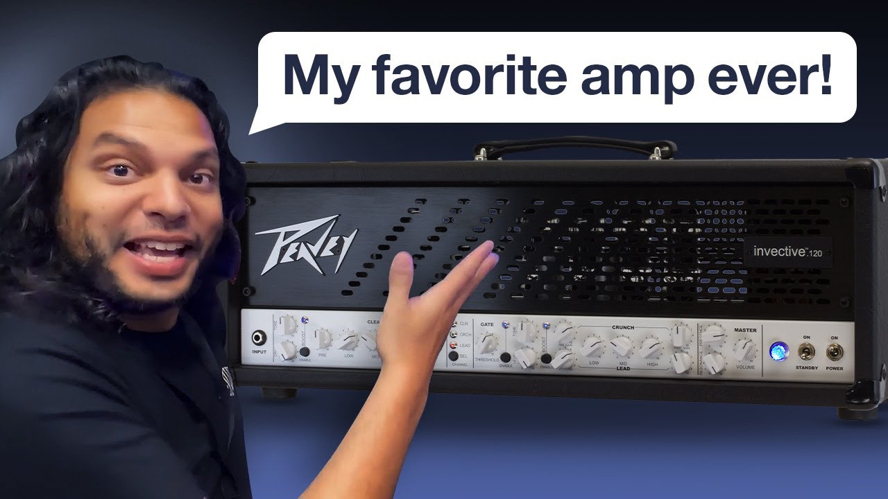The Peavey invective&reg;.120 Guitar Amp