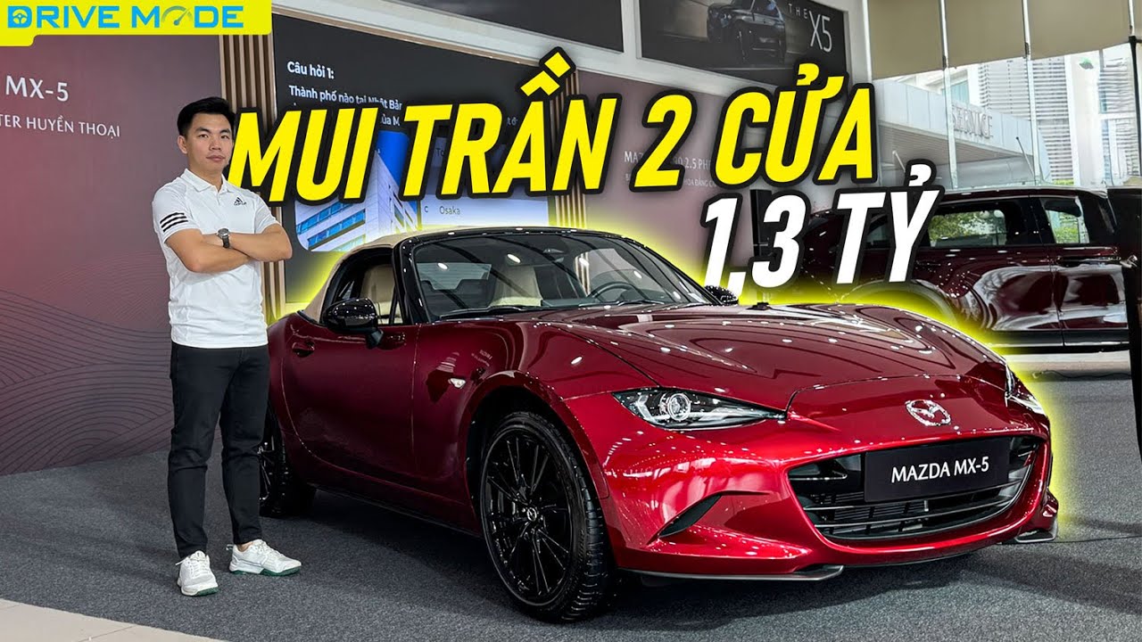 Mazda MX-5: игрушечный автомобиль с идеальным распределением веса 50/50, задним приводом и весом ...