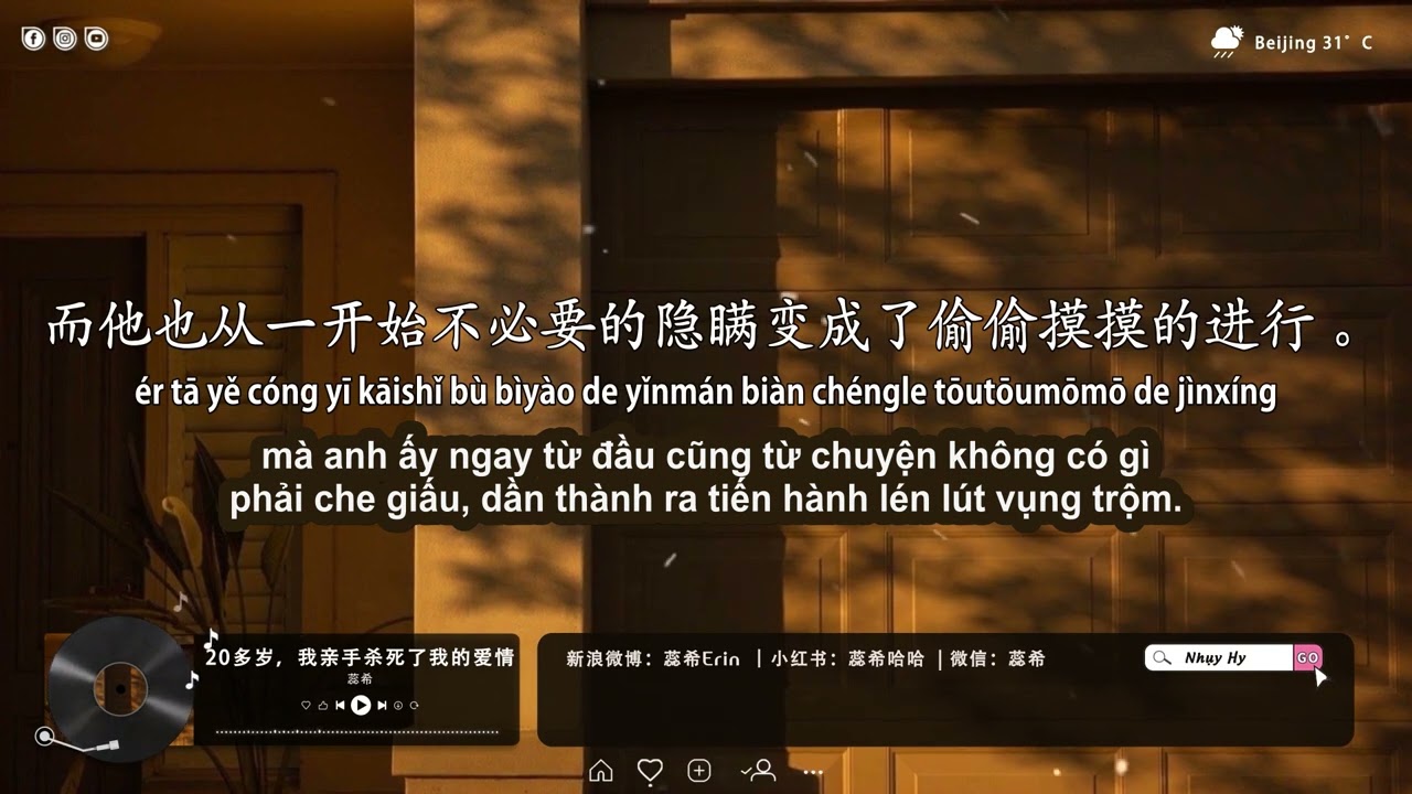 Nhụy Hy số đặc biệt 5 | Hai mươi mấy tuổi, tôi tự tay giế.t chế.t tình yêu