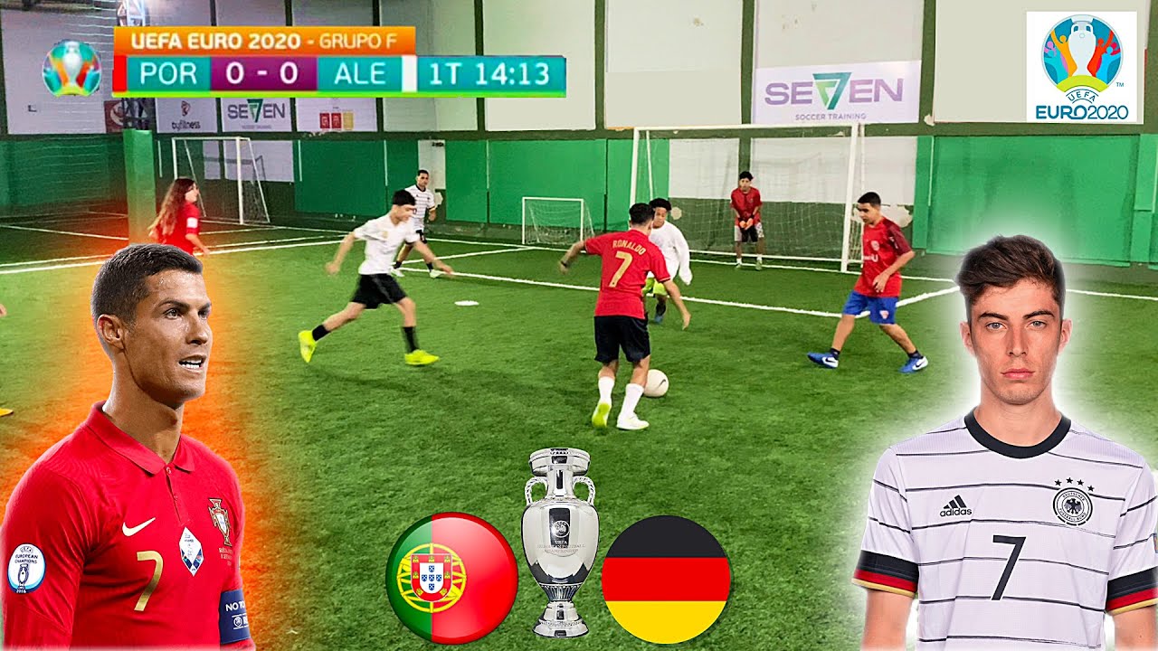 PORTUGAL vs ALEMANHA O MELHOR JOGO DA EUROCOPA! DESAFIOS DE FUTEBOL ‹ Rikinho ›