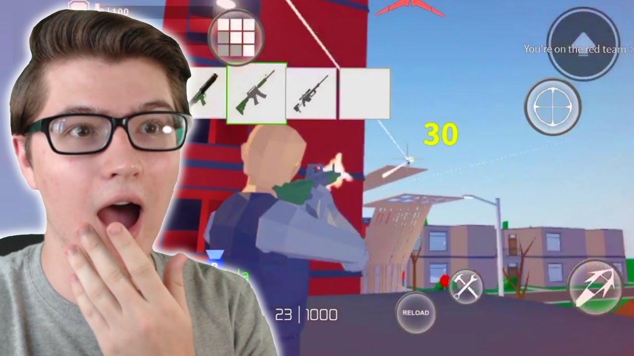 Reacting To PRO Strucid Mobile Players! (Roblox)