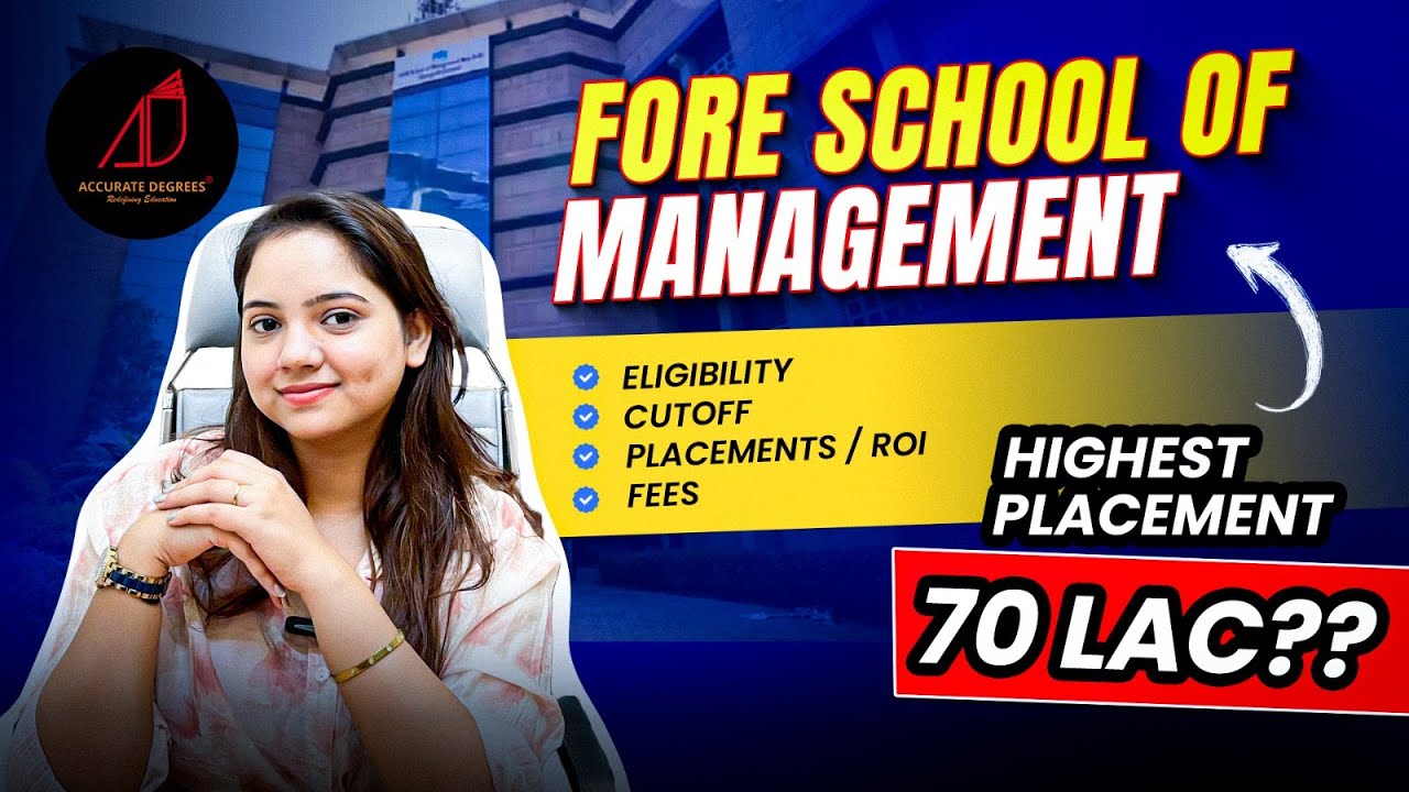 FORE School of Management Delhi | Fees, Placements, Courses, Admission | Honest&nbsp;PGDM&nbsp;Review