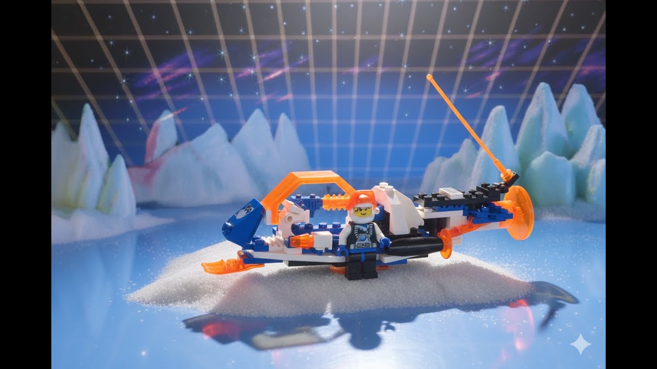 Lego Ice Planet 2002 Blizzard Surveyor build instructions