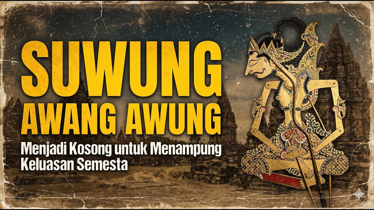 FILOSOFI SUWUNG DAN AWANG AWUNG: Menjadi Kosong untuk Menampung Keluasan Semesta