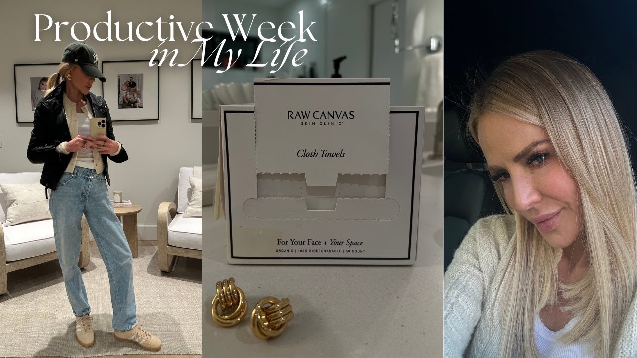 Week in My Life: Healthier Spinach & Feta Wraps, Business Updates, Home Tour, & Getting My Hair Done
