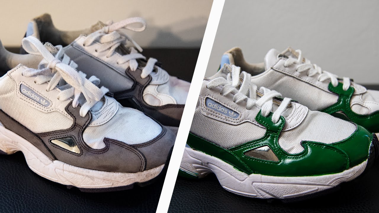 DIY- How to customize shoes👟- paint suede leather